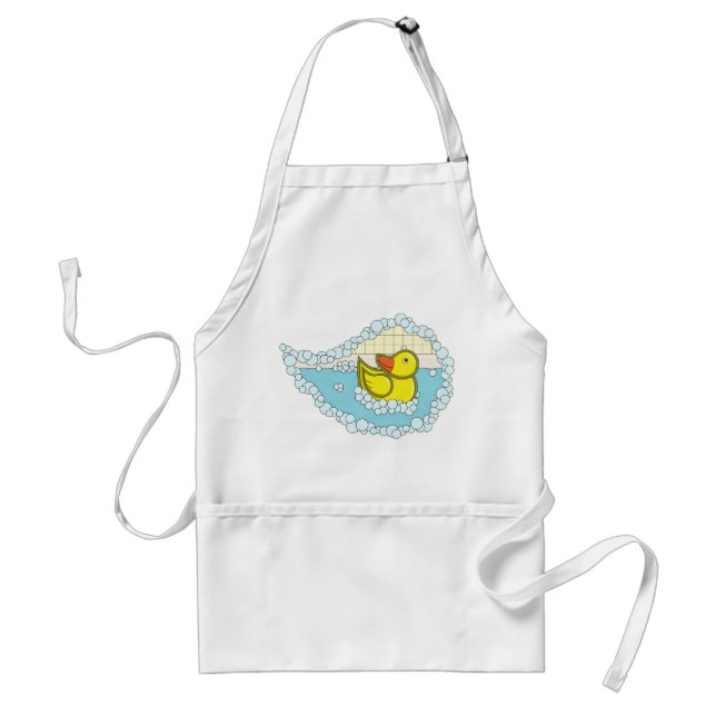 Chaucer the Rubber Duck Apron (Front)