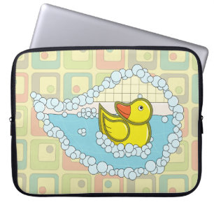 Chaucer the Rubber Duck Laptop Sleeve