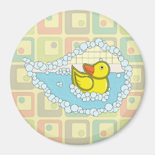 Chaucer the Rubber Duck Magnet