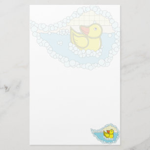 Chaucer the Rubber Duck Stationery