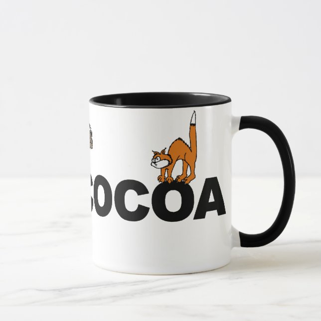 Chaud cacao Kitty Mug (Droite)