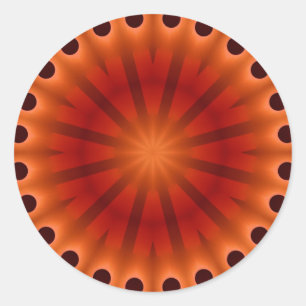 Chauffage de l'énergie Mandala #41 Sticker