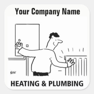 Chauffage et plomberie Services Stickers de dessin