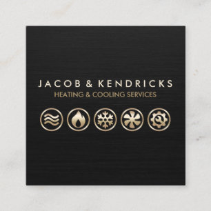 Chauffage Ventilation Climatisation Carte de visit