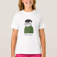CHAUFFEUR CAT Girls' Basic T-Shirt
