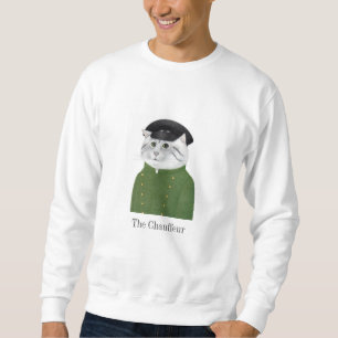 CHAUFFEUR CAT Men's Basic Sweatshirt
