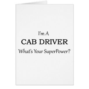 Chauffeur de taxi superbe