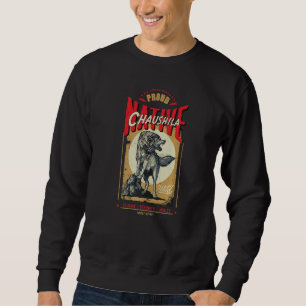 Chaushila Native American Indian Born Wolf Spirit Sweatshirt