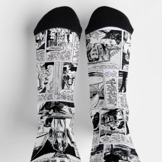 Chaussette 1950's Vampire's Daughter Horror Comic Socks