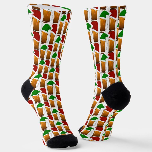 Chaussette À la bière Noël Joyeux (Angulaire)
