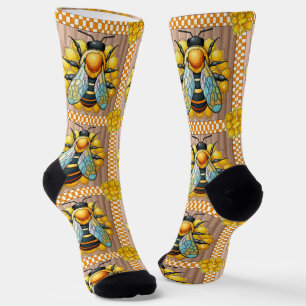Chaussette Abeille