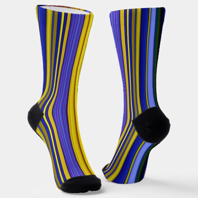 Chaussette Abstract Stripes Design 1 (Angulaire)