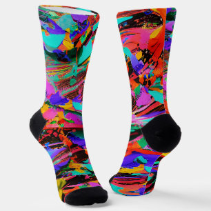 Chaussette Abstraction haute tension