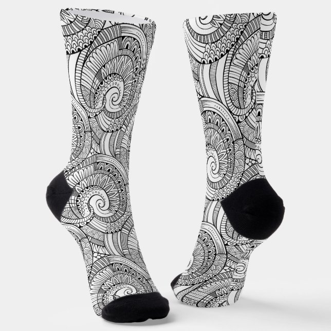 Chaussette Abstrait (Angulaire)