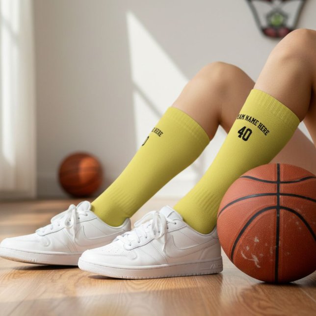 Chaussette Academic Team Name Baseball Socks - Custom Number  (Créateur téléchargé)