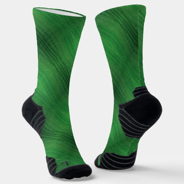 Chaussette Acceptation | Motif de Boho écologique (Angulaire)