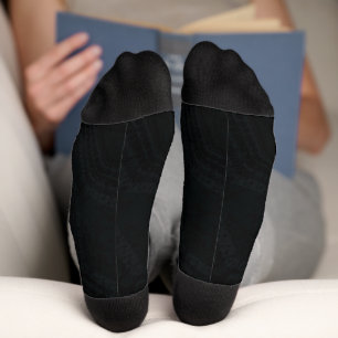 Chaussette Acceptation   Texture de saumon noir