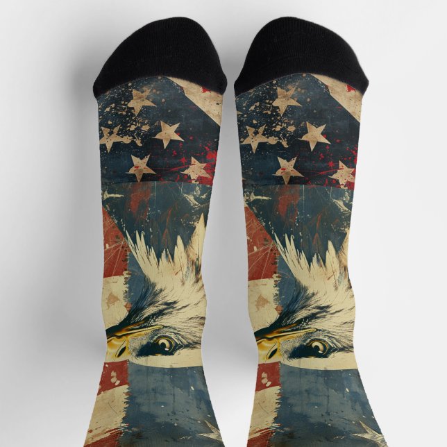 Chaussette aigle américain (Haut)