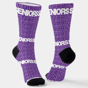 Chaussette Aînés mauve Aînés Chaussettes pour aînés