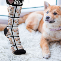 Ajoutez vos propres chaussettes photo et texte
