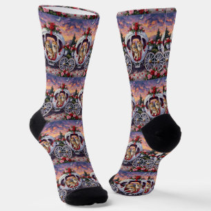 Chaussette Akita Saint-Valentin
