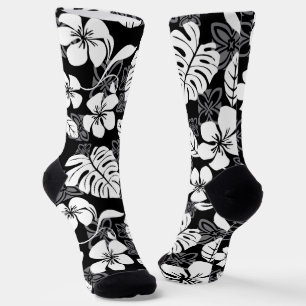 CHAUSSETTE ALOHA VENDREDI (NOIR)