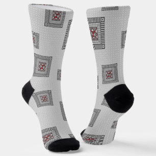 Chaussette Alternatif géométrique