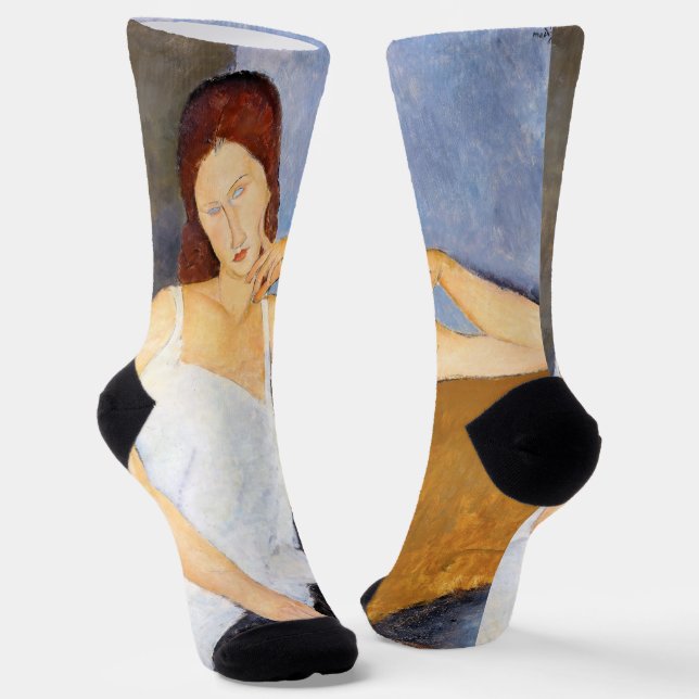 Chaussette Amedeo Modigliani - Jeanne Hebuterne (Angulaire)
