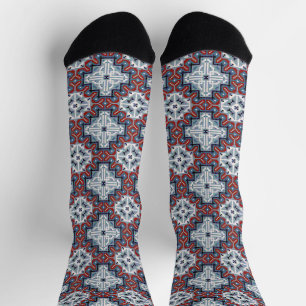 Chaussette Amérindiens Navajo Motif