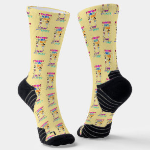 Chaussette Amis Athlétiques Patiner Avec Cœur S'Envole Avec E