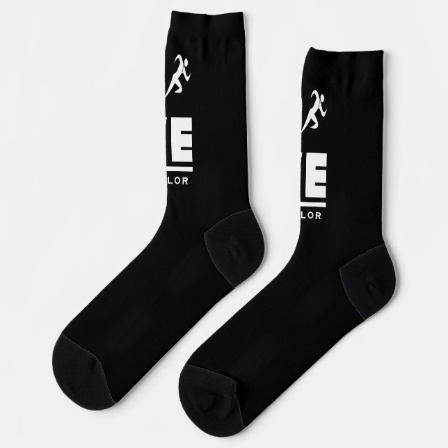 Chaussette Amour Et Vie Athlétisme Piste Et Ventilateur De Sp (Gauche)