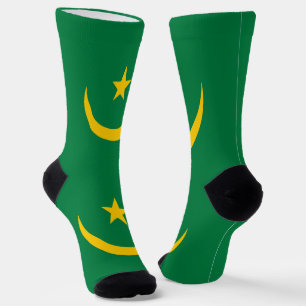 Chaussette Ancien drapeau de la Mauritanie