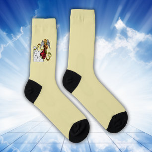 Chaussette Ange céleste de la lumière
