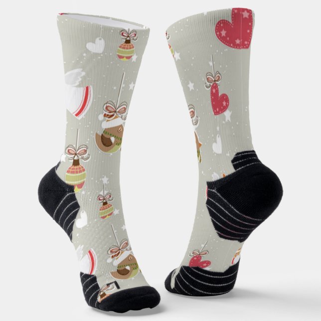 Chaussette Anges Éléments de Noël (Angulaire)