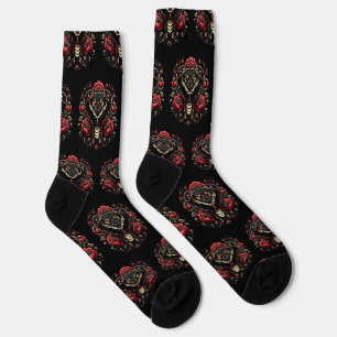 Chaussette Année du serpent 2025 : Sagesse, transformation