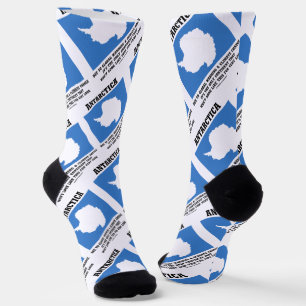 Chaussette Antarctica Global Warming Changement climatique