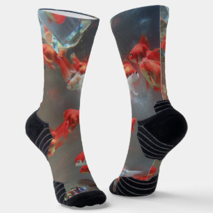 Chaussette Aquarium Poisson de marbre
