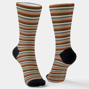 Chaussette Araignée à texture striée