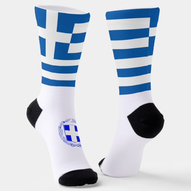 Chaussette Armoiries de la Grèce (Angulaire)
