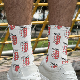 Chaussette Armoiries du canton suisse du Valais