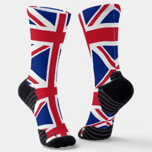 Chaussette Athletic Crew Sock avec drapeau du Royaume-Uni