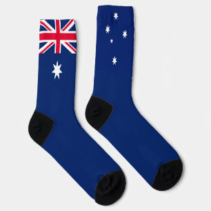 Chaussette Australie Drapeau Patriotique Australian National 