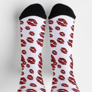 Chaussette Baiser les lèvres