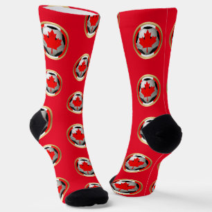 Chaussette Balle de soccer canadienne