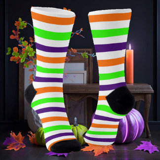 Chaussette Bandes d'Halloween