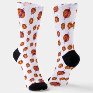 Chaussette Basketball Éclair boulons Sport Motif