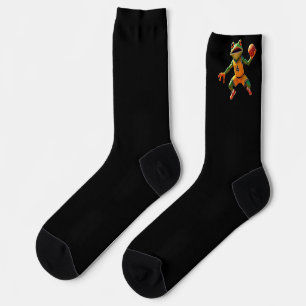 Chaussette Basketball Grenouille chaussettes noires premium