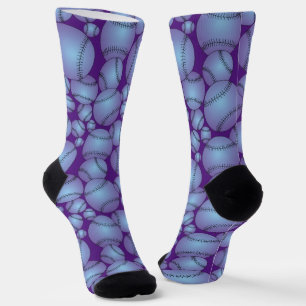 Chaussette Bassortiment coloré Motif violet