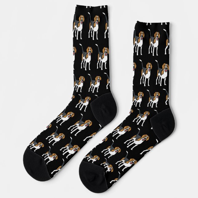 Chaussette Beagle (Gauche)