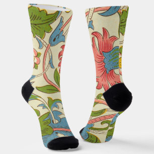 Chaussette Beau motif victorien moderne rétro rustique modern